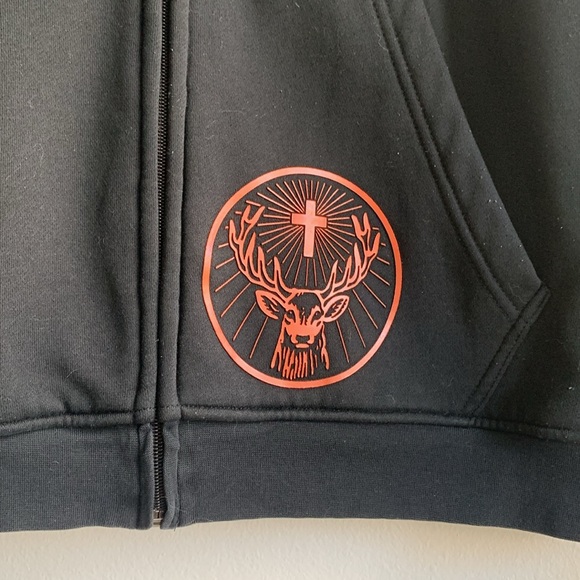 Jagermeister Womens Zip Up Hoodie Size Large - Picture 3 of 5
